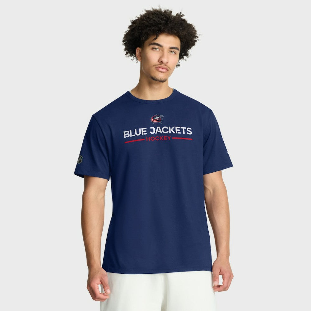 Columbus Blue Jackets Fanatics Authentic Pro Primary T-Shirt - Navy T-shirts