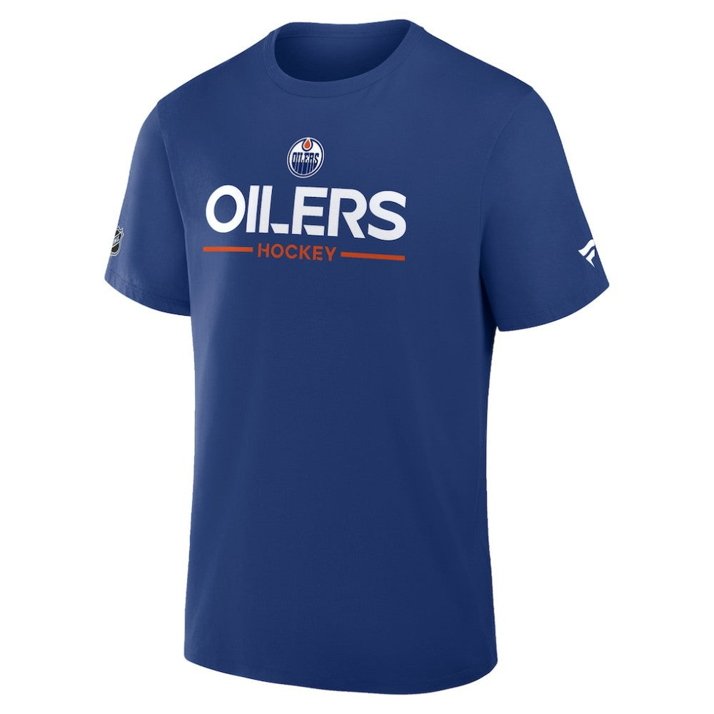 Edmonton Oilers Fanatics Authentic Pro Primary T-Shirt - Royal T-shirts