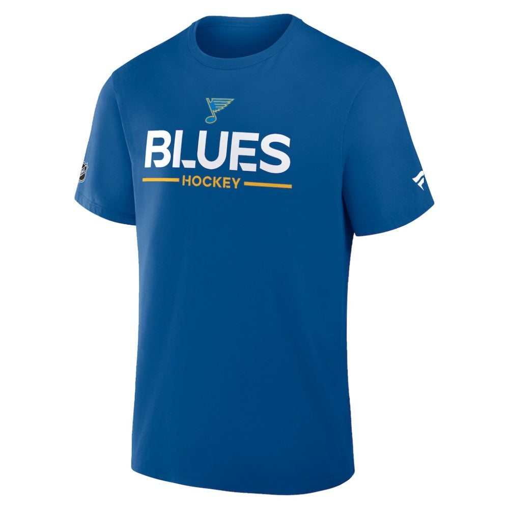 St. Louis Blues Fanatics Authentic Pro Primary T-Shirt - Blue T-shirts