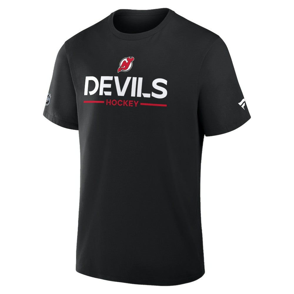 New Jersey Devils Fanatics Authentic Pro Primary T-Shirt - Black T-shirts