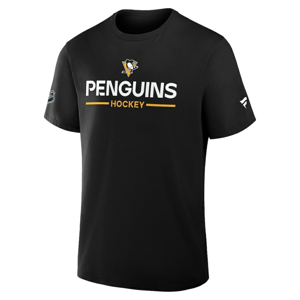 Pittsburgh Penguins Fanatics Authentic Pro Primary T-Shirt - Black T-shirts