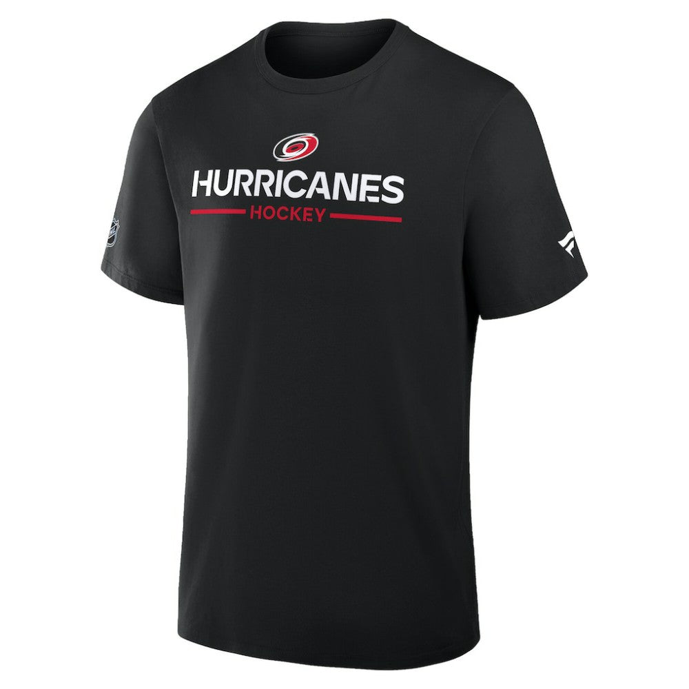 Carolina Hurricanes Fanatics Authentic Pro Primary T-Shirt - Black T-shirts