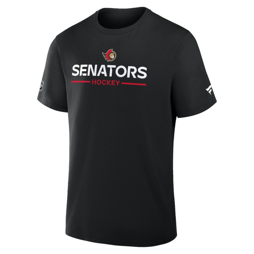 Ottawa Senators Fanatics Authentic Pro Primary T-Shirt - Black T-shirts