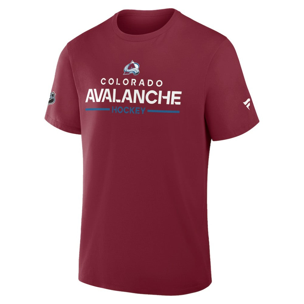 Colorado Avalanche Fanatics Authentic Pro Primary T-Shirt - Burgundy T-shirts
