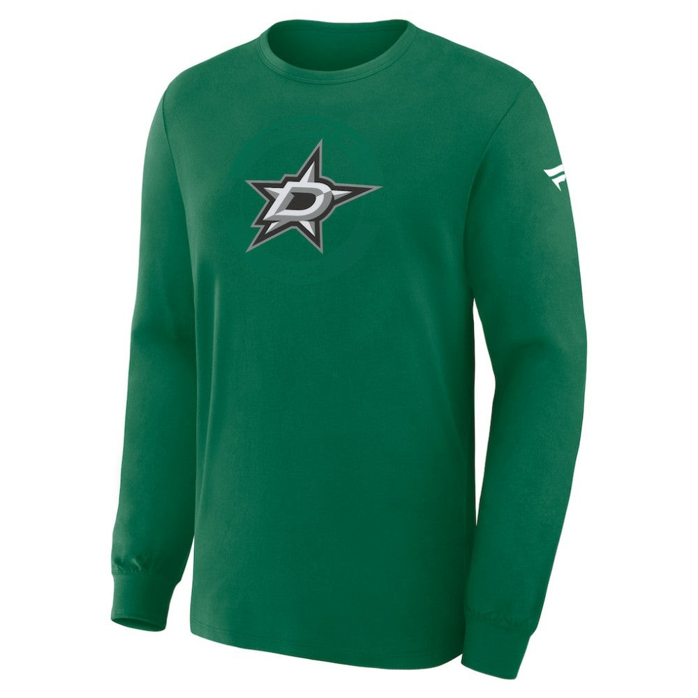 Dallas Stars Fanatics Authentic Pro Property Of Practice Long Sleeve T-Shirt - Kelly Green T-shirts