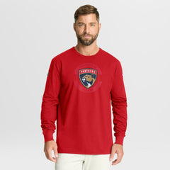 Florida Panthers Fanatics Authentic Pro Property Of Practice Long Sleeve T-Shirt - Red T-shirts