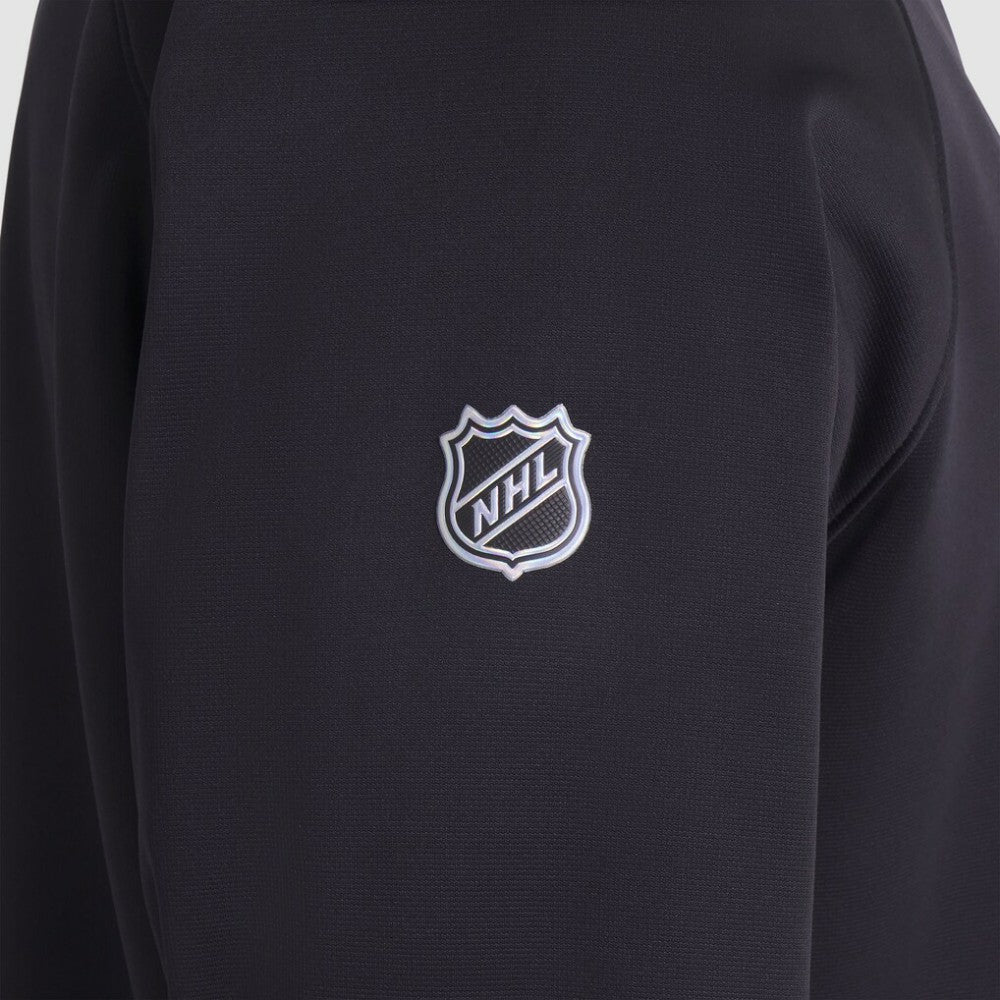 New Jersey Devils Fanatics Authentic Pro Rink Raglan Quarter-Zip Pullover - Black Jerseys