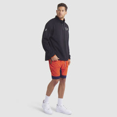 Philadelphia Flyers Fanatics Authentic Pro Rink Raglan Quarter-Zip Pullover - Black Pullover
