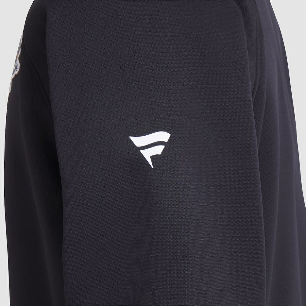 Pittsburgh Penguins Fanatics Authentic Pro Rink Raglan Quarter-Zip Pullover - Black Pullover