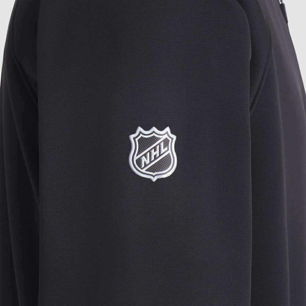 Minnesota Wild Fanatics Authentic Pro Rink Raglan Quarter-Zip Pullover - Black Pullover