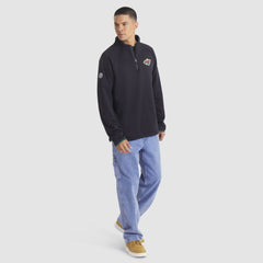 Minnesota Wild Fanatics Authentic Pro Rink Raglan Quarter-Zip Pullover - Black Pullover