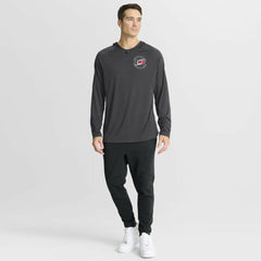 Carolina Hurricanes Fanatics Authentic Pro Rink Hoodie - Charcoal Hoodies