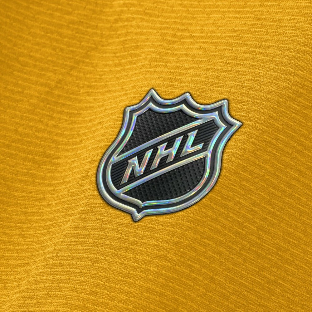 Nashville Predators Fanatics Authentic Pro Rink Hoodie - Gold Hoodies