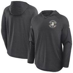 Anaheim Ducks Fanatics Authentic Pro Rink Hoodie - Charcoal Hoodies