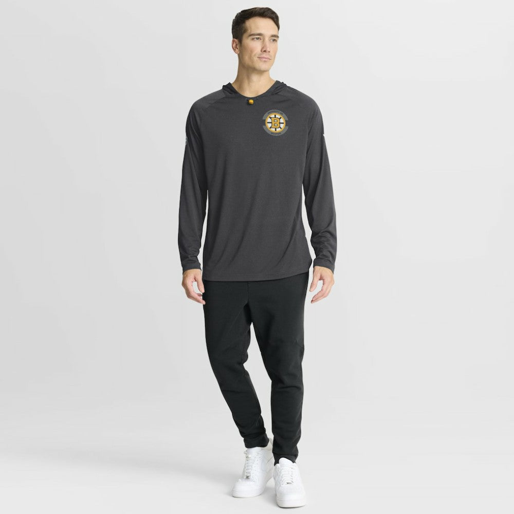 Boston Bruins Fanatics Authentic Pro Rink Hoodie - Charcoal Hoodies