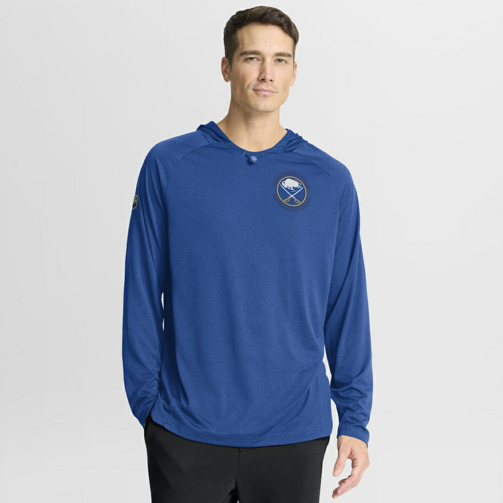 Buffalo Sabres Fanatics Authentic Pro Rink Hoodie - Royal Hoodies