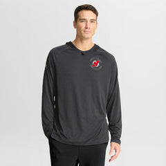 New Jersey Devils Fanatics Authentic Pro Rink Hoodie - Charcoal Jerseys