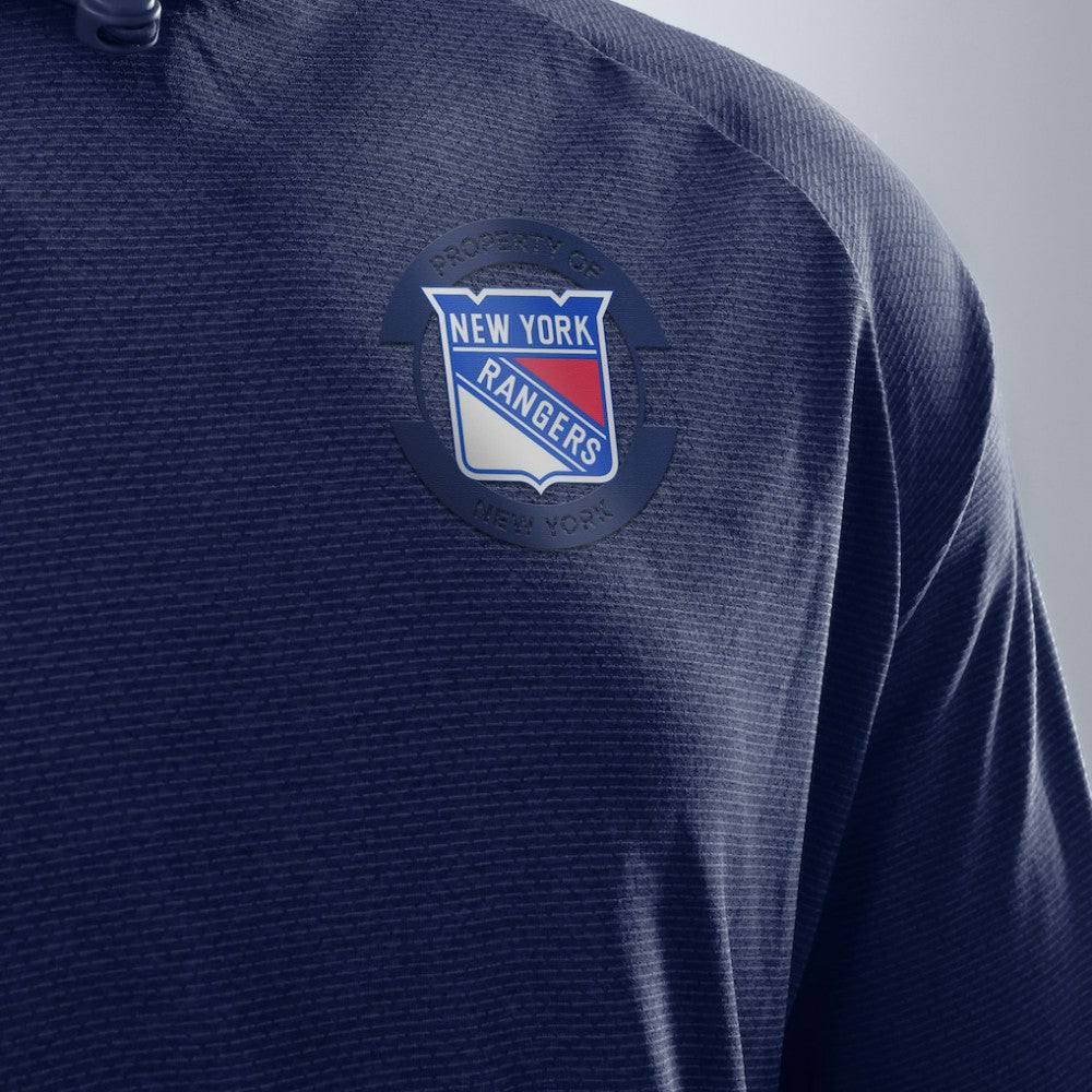 New York Rangers Fanatics Authentic Pro Rink Hoodie - Navy Hoodies