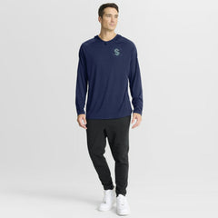 Seattle Kraken Fanatics Authentic Pro Rink Hoodie - Navy Hoodies