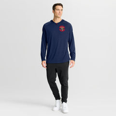 Florida Panthers Fanatics Authentic Pro Rink Raglan Hoodie - Navy Hoodies