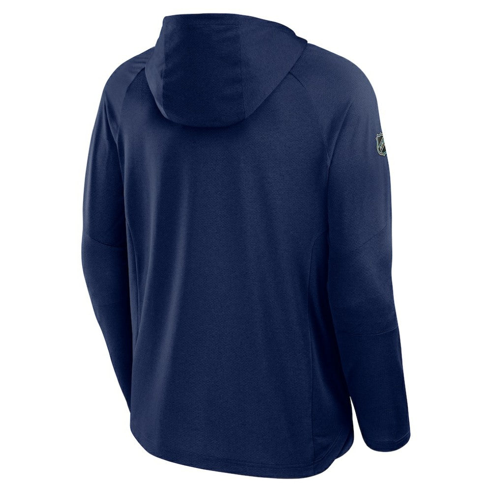 Florida Panthers Fanatics Authentic Pro Rink Raglan Hoodie - Navy Hoodies