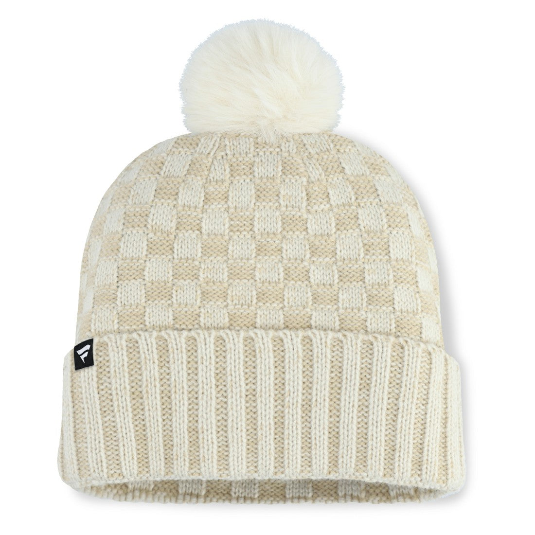 Tennessee Titans Women's Nickel Cuffed Knit Hat with Pom - Natural online