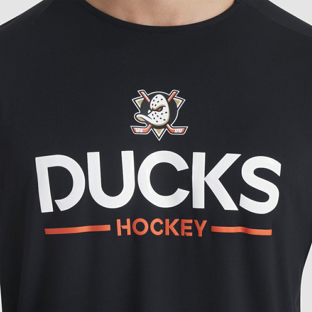 Anaheim Ducks Fanatics Authentic Pro Rink Tech Long Sleeve T-Shirt - Black T-shirts