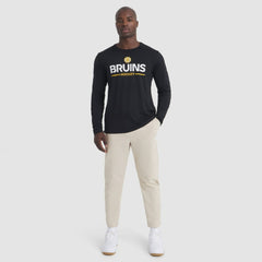 Boston Bruins Fanatics Authentic Pro Rink Tech Long Sleeve T-Shirt - Black T-shirts