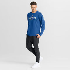 Buffalo Sabres Fanatics Authentic Pro Rink Tech Long Sleeve T-Shirt - Royal T-shirts
