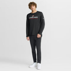 Carolina Hurricanes Fanatics Authentic Pro Rink Tech Long Sleeve T-Shirt - Black T-shirts