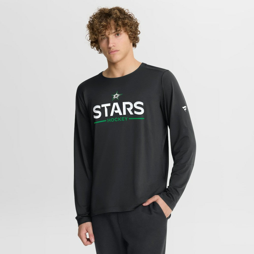 Dallas Stars Fanatics Authentic Pro Rink Tech Long Sleeve T-Shirt - Black T-shirts