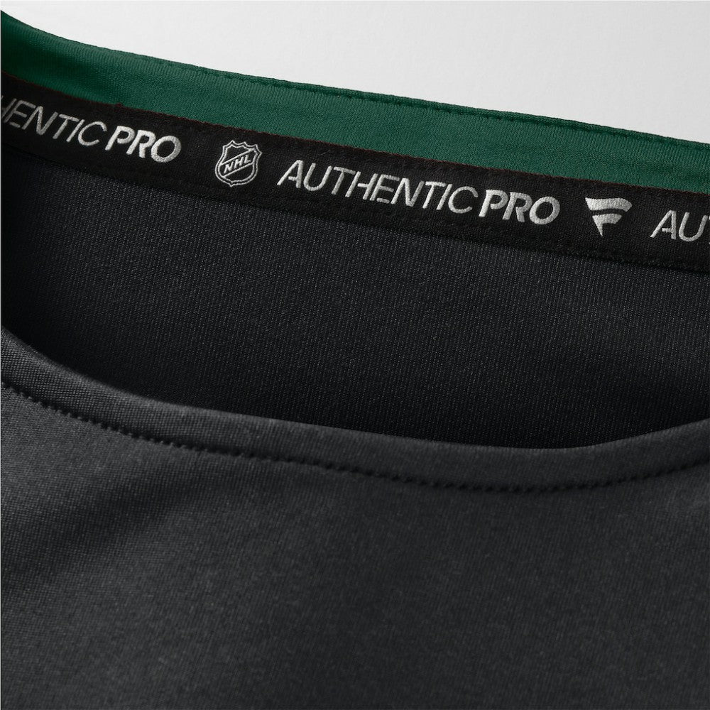 Minnesota Wild Fanatics Authentic Pro Rink Tech Long Sleeve T-Shirt - Black T-shirts