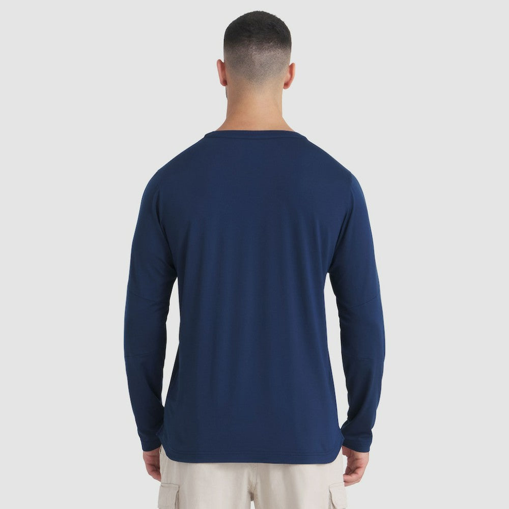 Montreal Canadiens Fanatics Authentic Pro Rink Tech Long Sleeve T-Shirt - Navy T-shirts