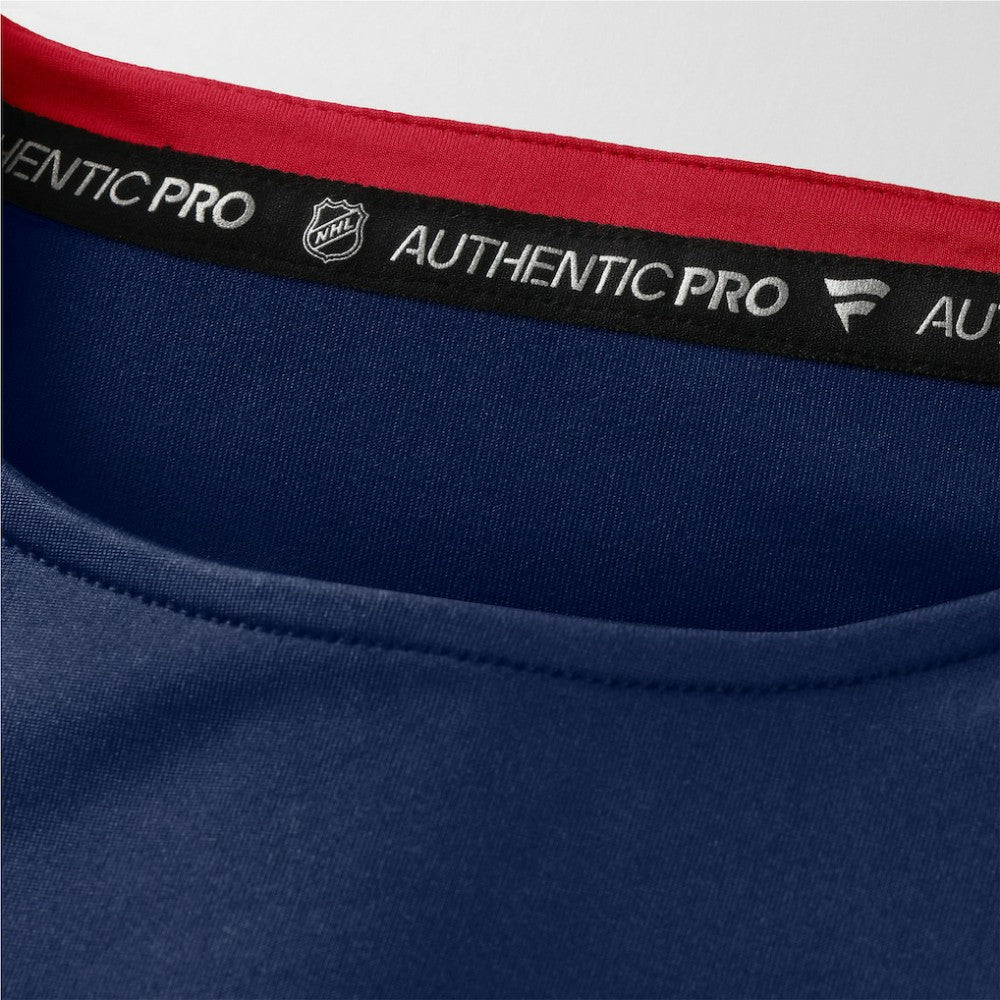 Montreal Canadiens Fanatics Authentic Pro Rink Tech Long Sleeve T-Shirt - Navy T-shirts