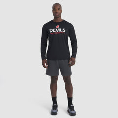 New Jersey Devils Fanatics Authentic Pro Rink Tech Long Sleeve T-Shirt - Black T-shirts