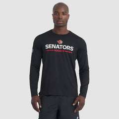 Ottawa Senators Fanatics Authentic Pro Rink Tech Long Sleeve T-Shirt - Black T-shirts