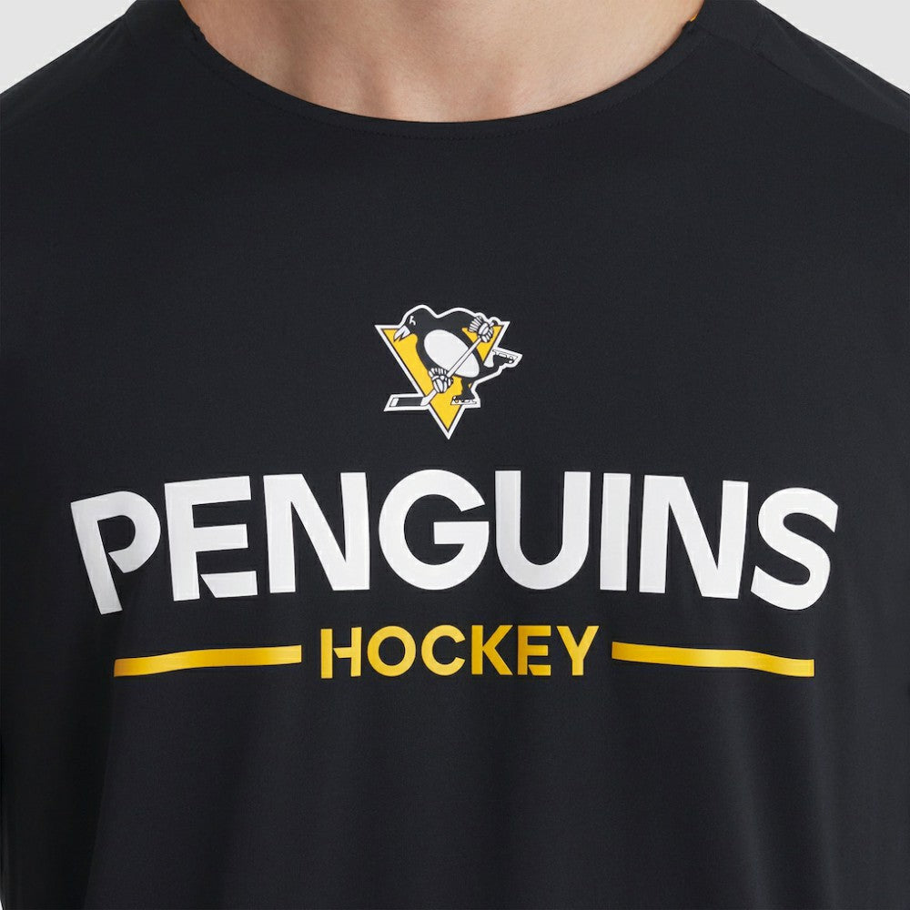 Pittsburgh Penguins Fanatics Authentic Pro Rink Tech Long Sleeve T-Shirt - Black T-shirts