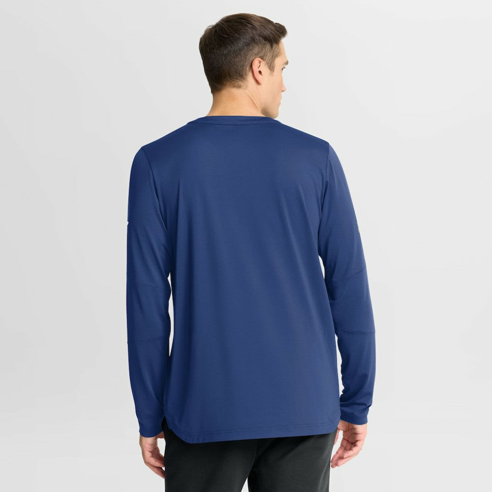 Tampa Bay Lightning Fanatics Authentic Pro Rink Tech Long Sleeve T-Shirt - Blue T-shirts