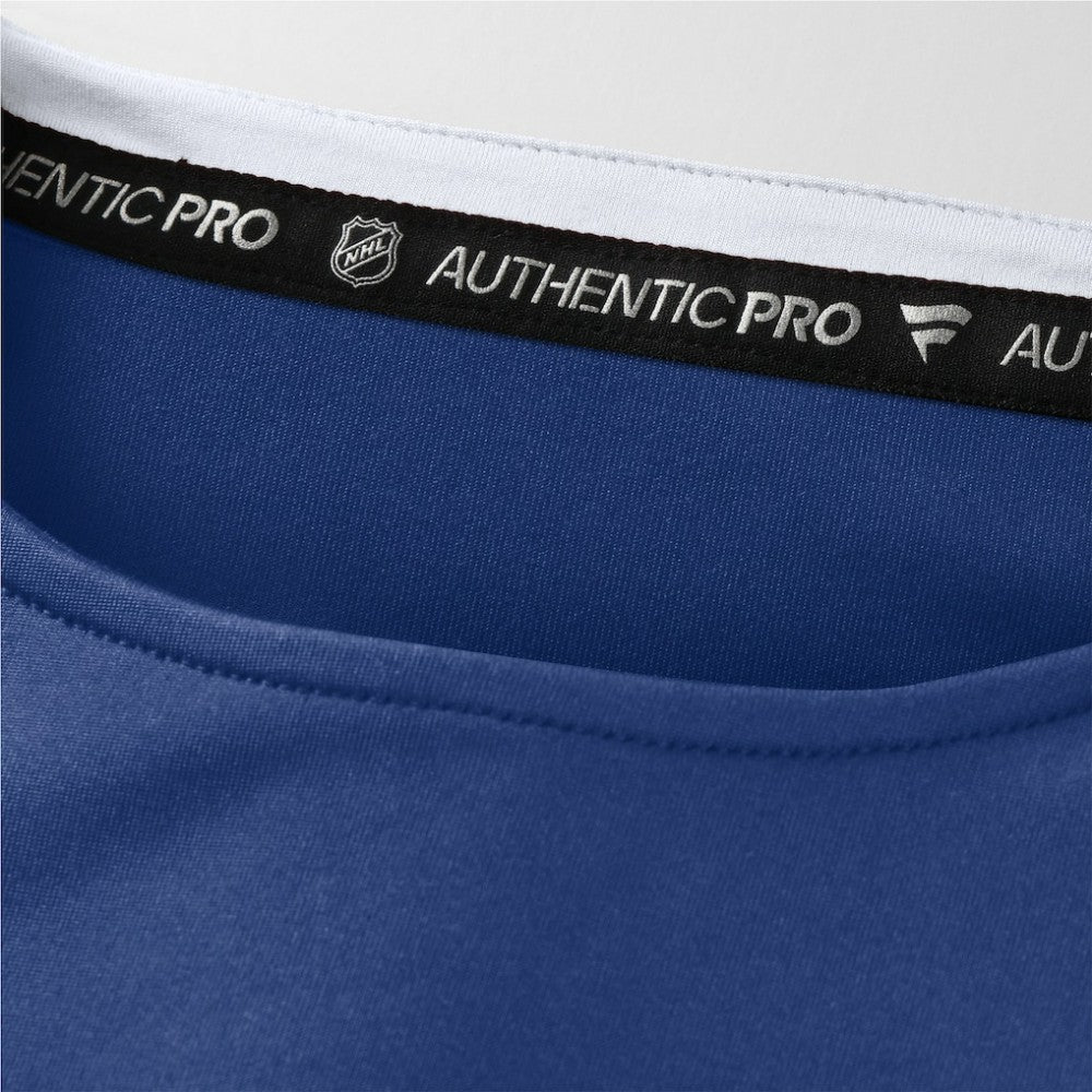 Toronto Maple Leafs Fanatics Authentic Pro Rink Tech Long Sleeve T-Shirt - Blue T-shirts