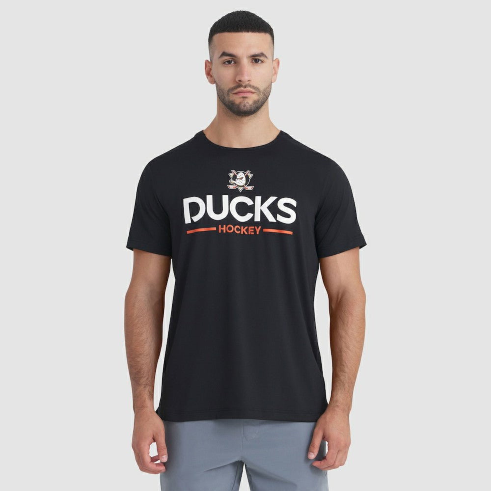 Anaheim Ducks Fanatics Authentic Pro Rink Tech T-Shirt - Black T-shirts