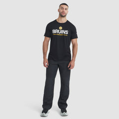 Boston Bruins Fanatics Authentic Pro Rink Tech T-Shirt - Black T-shirts