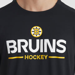 Boston Bruins Fanatics Authentic Pro Rink Tech T-Shirt - Black T-shirts