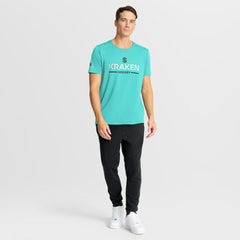 Seattle Kraken Fanatics Authentic Pro Rink Tech T-Shirt - Light Blue T-shirts