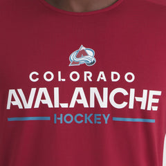 Colorado Avalanche Fanatics Authentic Pro Rink Tech T-Shirt - Burgundy T-shirts
