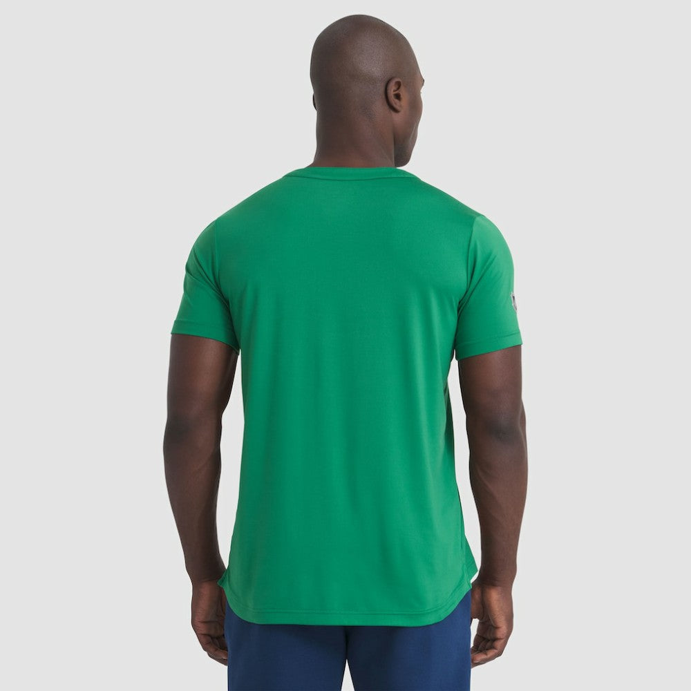 Vancouver Canucks Fanatics Authentic Pro Rink Tech T-Shirt - Green T-shirts