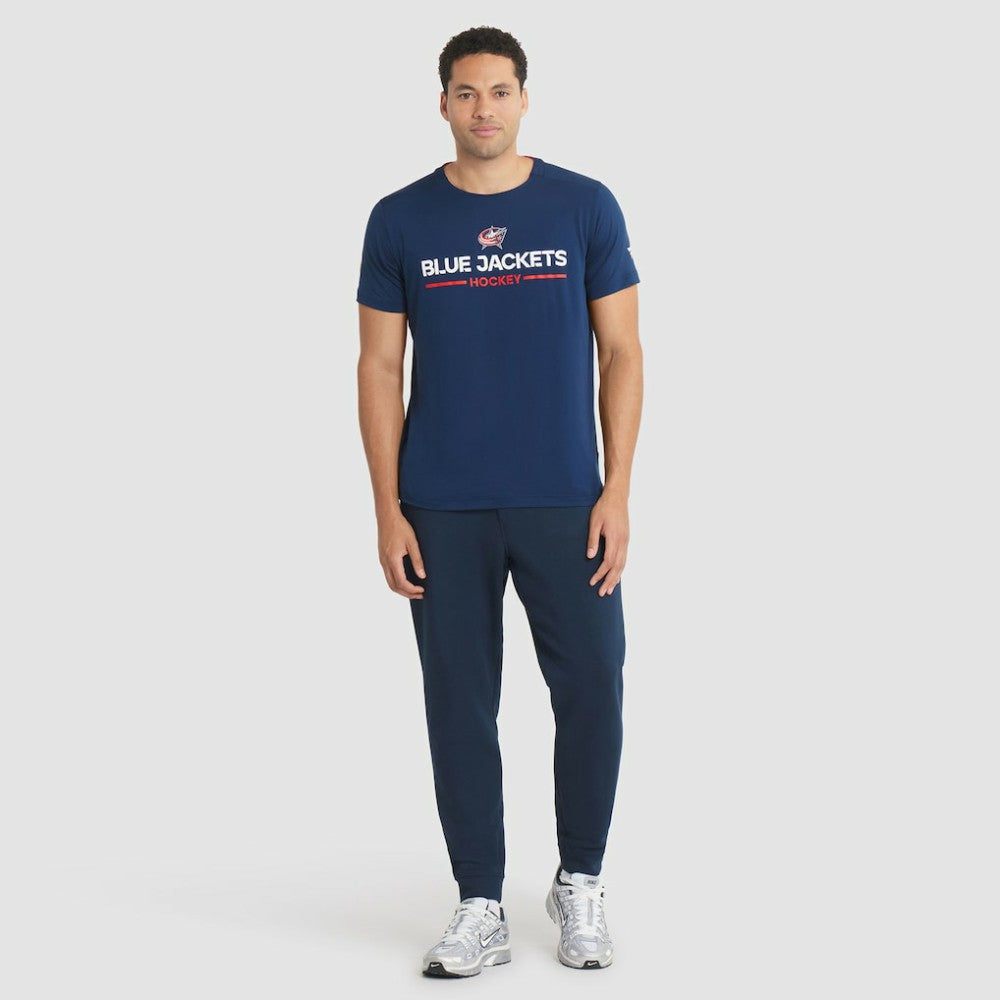 Columbus Blue Jackets Fanatics Authentic Pro Rink Tech T-Shirt - Navy T-shirts