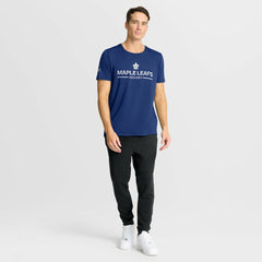 Toronto Maple Leafs Fanatics Authentic Pro Rink Tech T-Shirt - Blue T-shirts