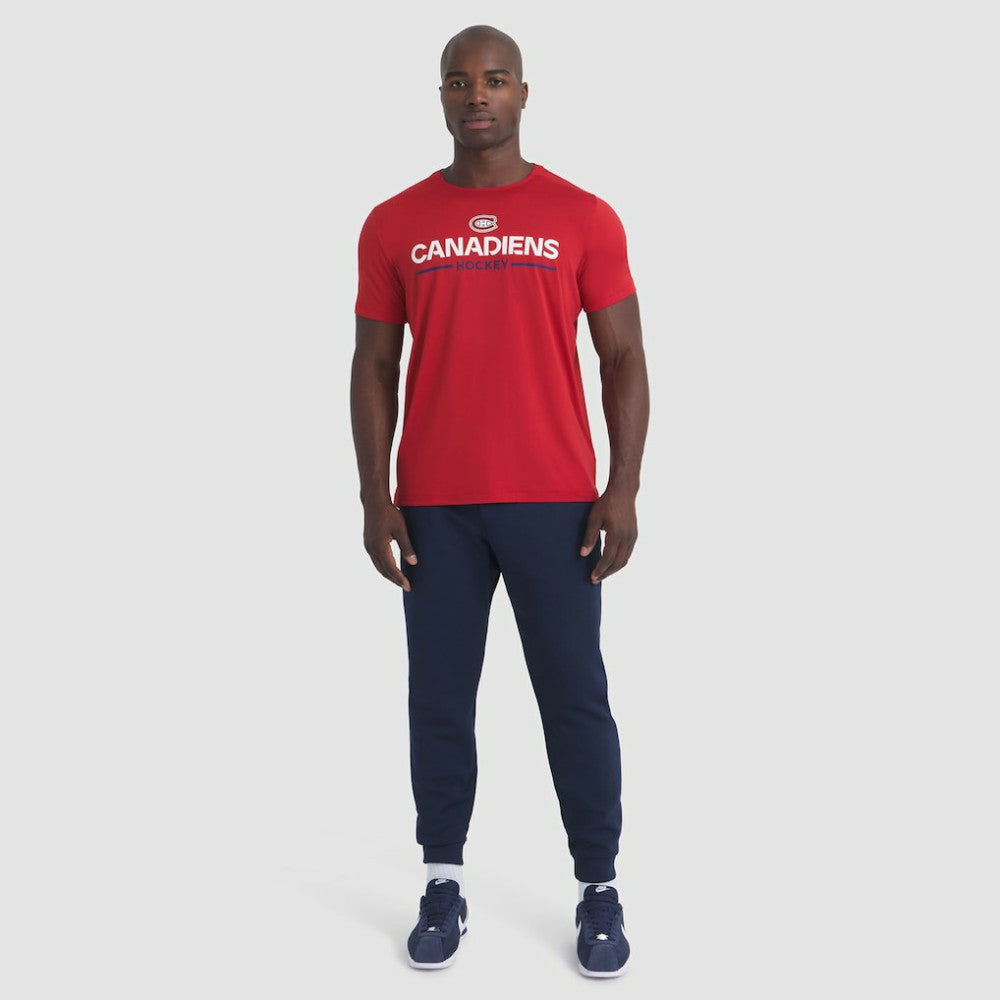 Montreal Canadiens Fanatics Authentic Pro Rink Tech T-Shirt - Red T-shirts