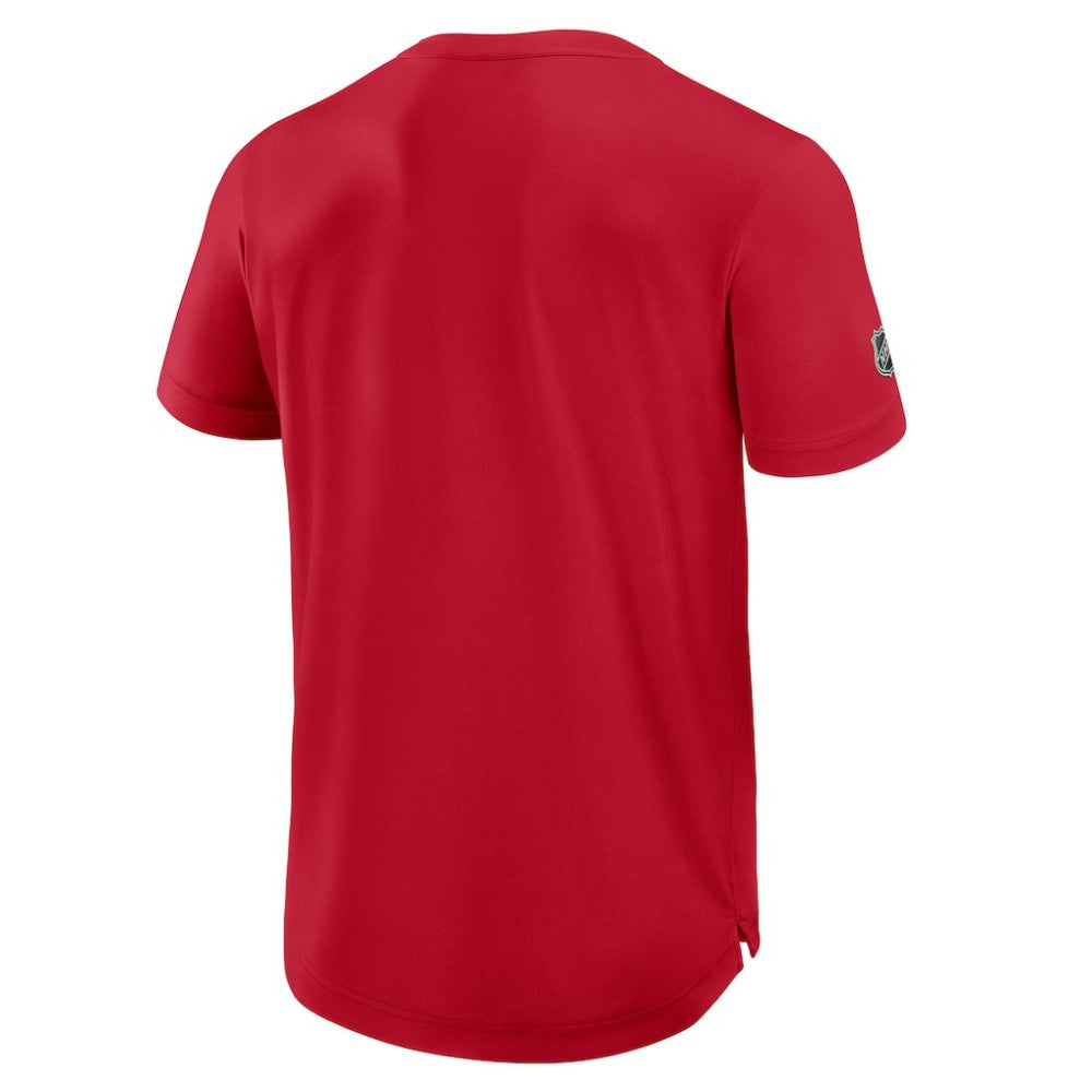 Montreal Canadiens Fanatics Authentic Pro Rink Tech T-Shirt - Red T-shirts
