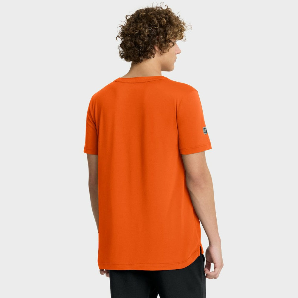Philadelphia Flyers Fanatics Authentic Pro Rink Tech T-Shirt - Orange T-shirts